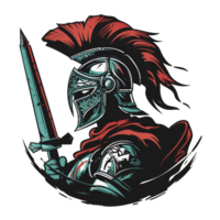 Ancient roman warrior cartoon character png