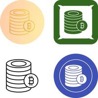 Coins Icon Design vector