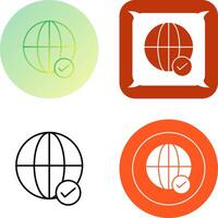 Internet Icon Design vector