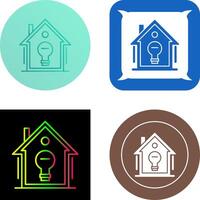 Home Automation Icon Design vector