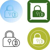 Lock Icon Design vector