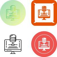 Server Icon Design vector