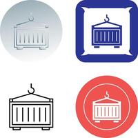 Container Icon Design vector