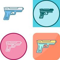 diseño de icono de pistola vector