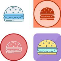 Burger Icon Design vector