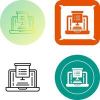 Presentation Icon Design vector