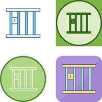 Jail Icon Design vector