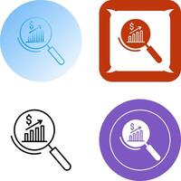 Statistics Icon Design vector