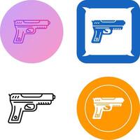 diseño de icono de pistola vector