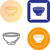 Bowl Icon Design vector