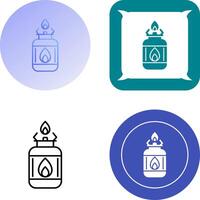 Camping Gas Icon Design vector