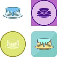 Pancake Icon Design vector