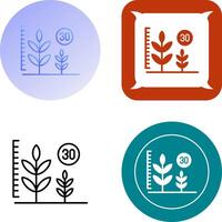 Growth Icon Design vector