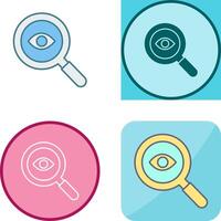 Detective Icon Design vector