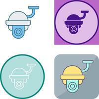 Security Camera Icon Design vector