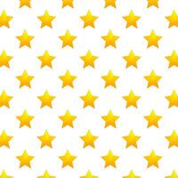 Shiny Golden Star Seamless Decorative Pattern Illustration vector