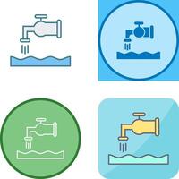 Water House Icon Design vector