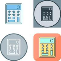 diseño de icono de calculadora vector