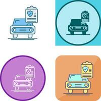 Protection Policy Icon Design vector