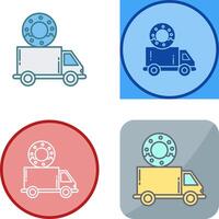 Delivery Truck Icon Design vector