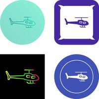 Helicopter Icon Design vector