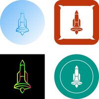 Rocket Icon Design vector