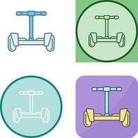 Hoverboard Icon Design vector