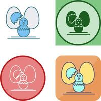 Easter Icon Design vector