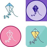 Kite Icon Design vector