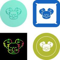 Koala Icon Design vector