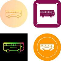 Bus Icon Design vector