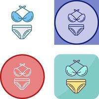 Bikini Icon Design vector