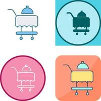 Room Service Icon Design vector