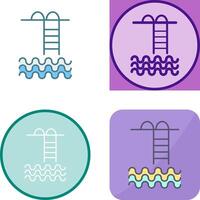 Swiming pool Icon Design vector