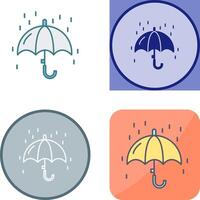 Raining Icon Design vector