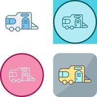 Caravan Icon Design vector