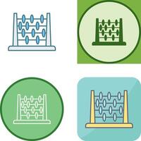 Abacus Icon Design vector