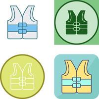 Life jacket Icon Design vector