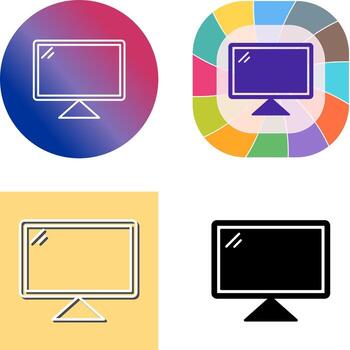 Computer Icon Design vector