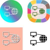 Internet Connectivity Icon Design vector