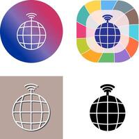 Global Signals Icon Design vector