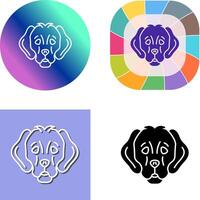 Dog Icon Design vector