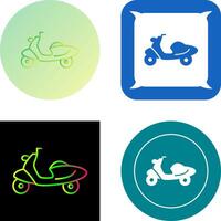 Scooter Icon Design vector