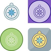 Compass Icon Design vector