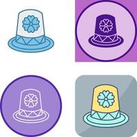 Hat Icon Design vector