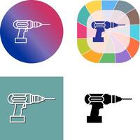 Drill Icon Design vector