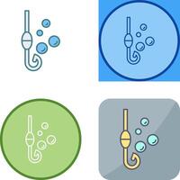 Fishing Hook Icon Design vector