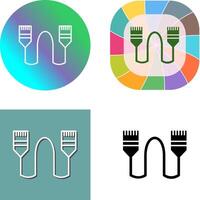 Internet Cable Icon Design vector