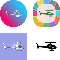 Helicopter Icon Design vector