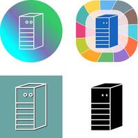 Server Network Icon Design vector